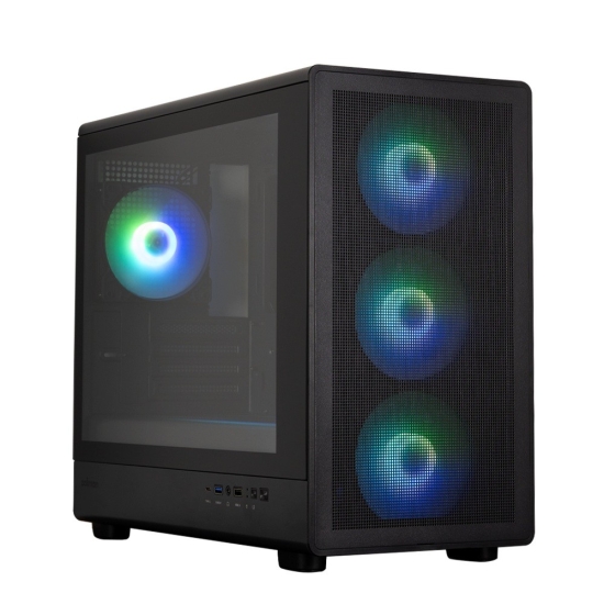 Komputer do gier M5 ARGB Black ARGB INTEL i5-14600KF 32GB DDR5 RTX 5060 Ti 16GB 1TB 750W  W11Pro czarna